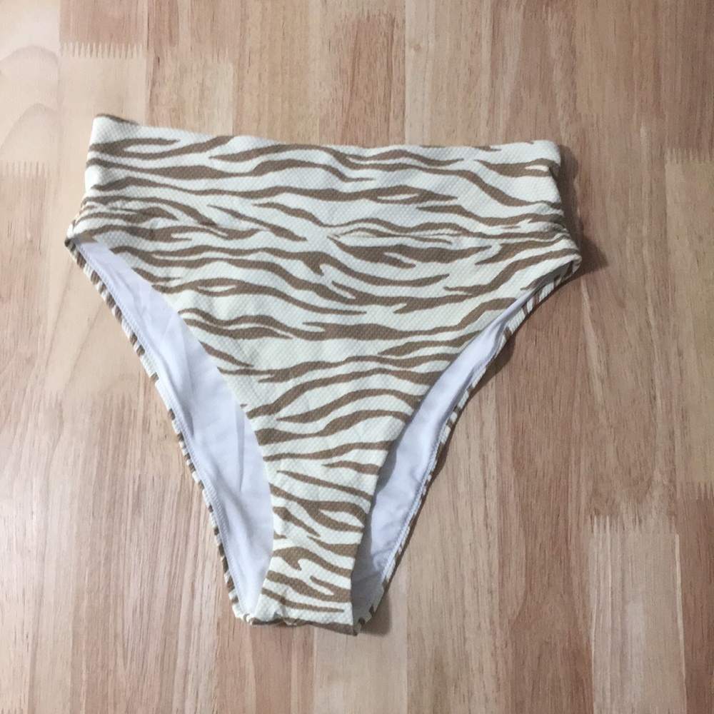 Aerie Tiger Print Pique Bottoms